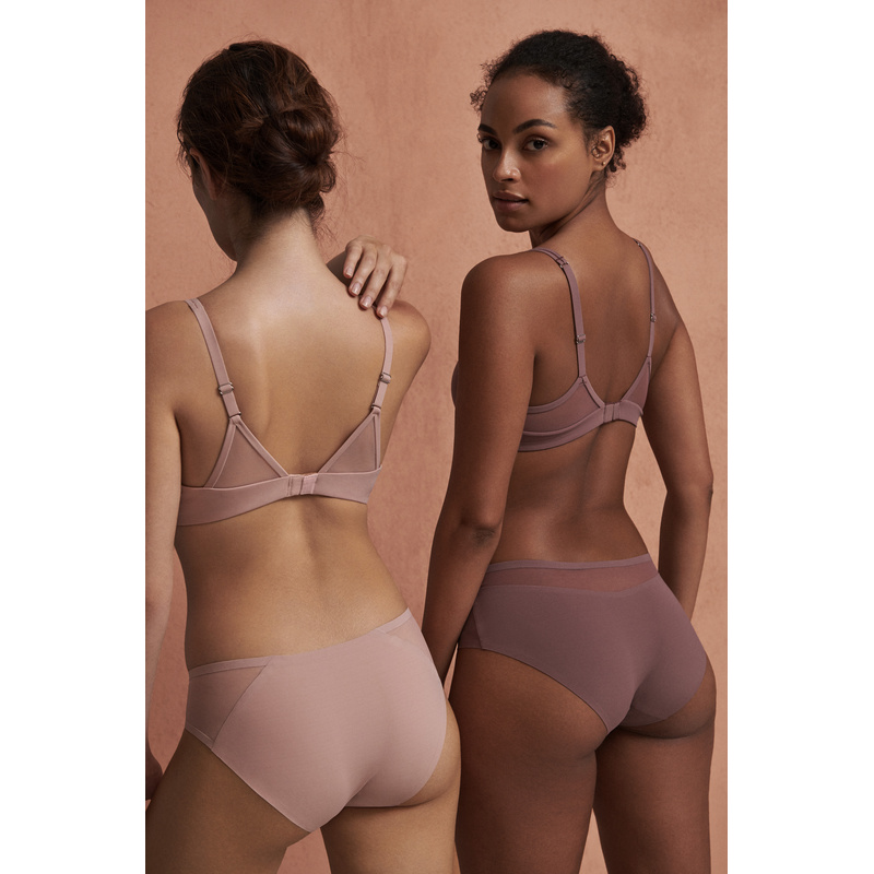 Short en Satin taupe Short en Satin taupe