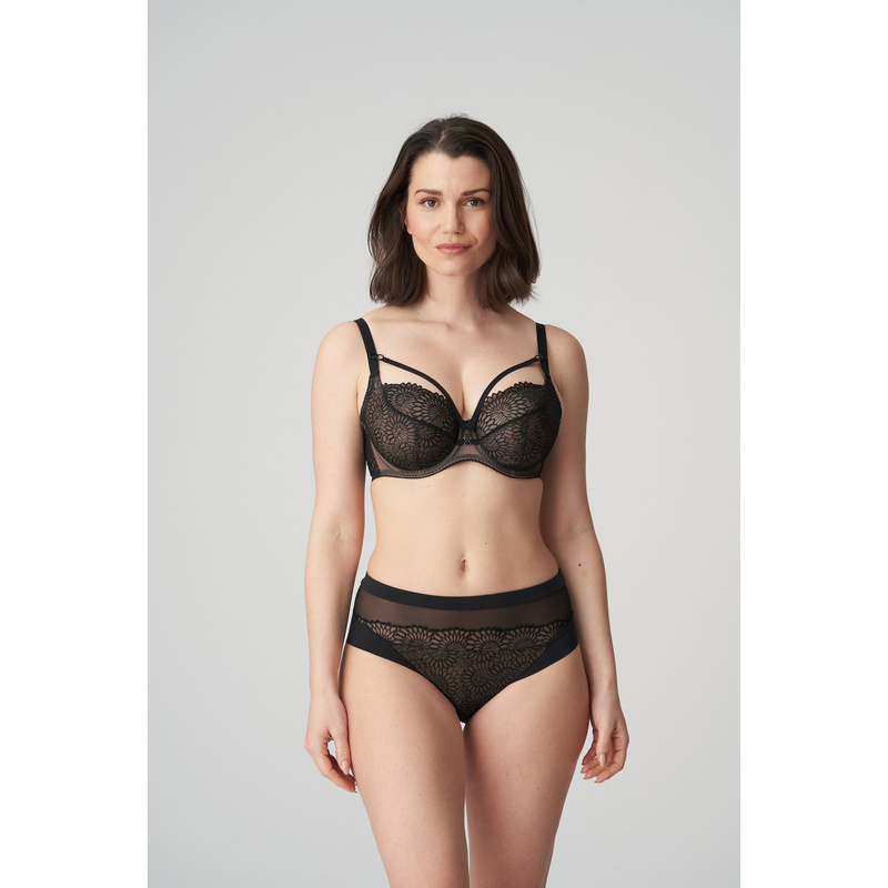 Beugel Bh Met Tulpsnit | Cup C-d en Noir