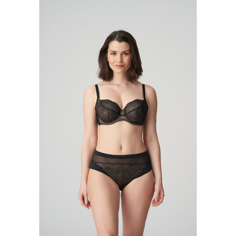 Beugel Bh Met Tulpsnit | Cup C-d en Noir