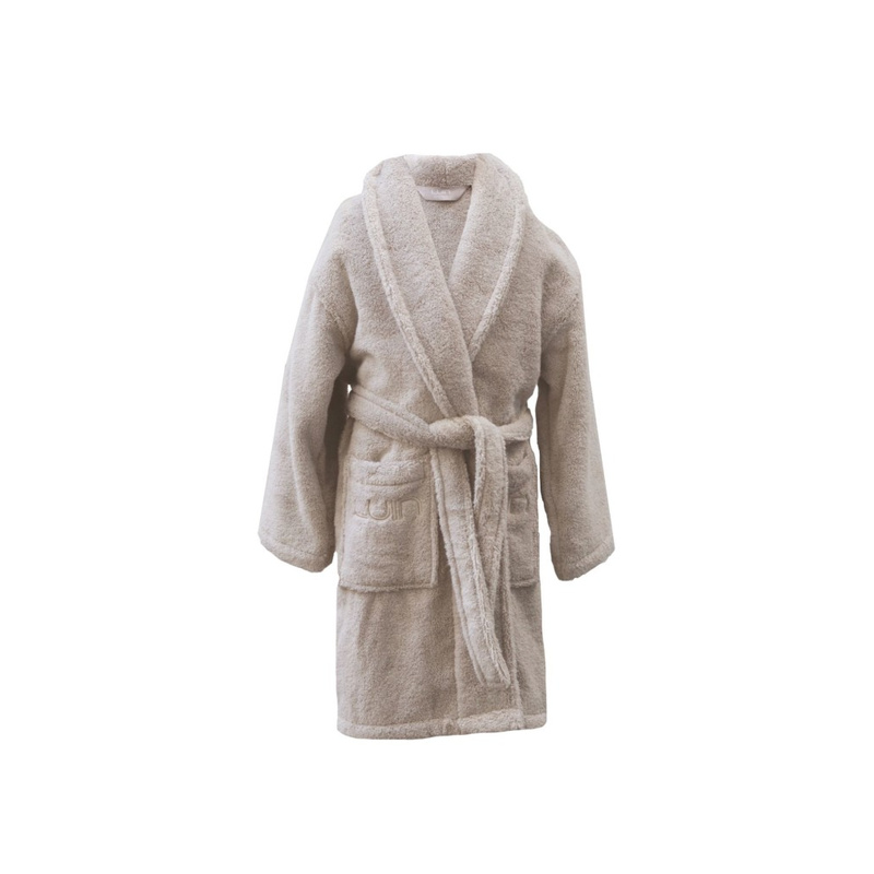 Kids Badjas 110cm en Sable