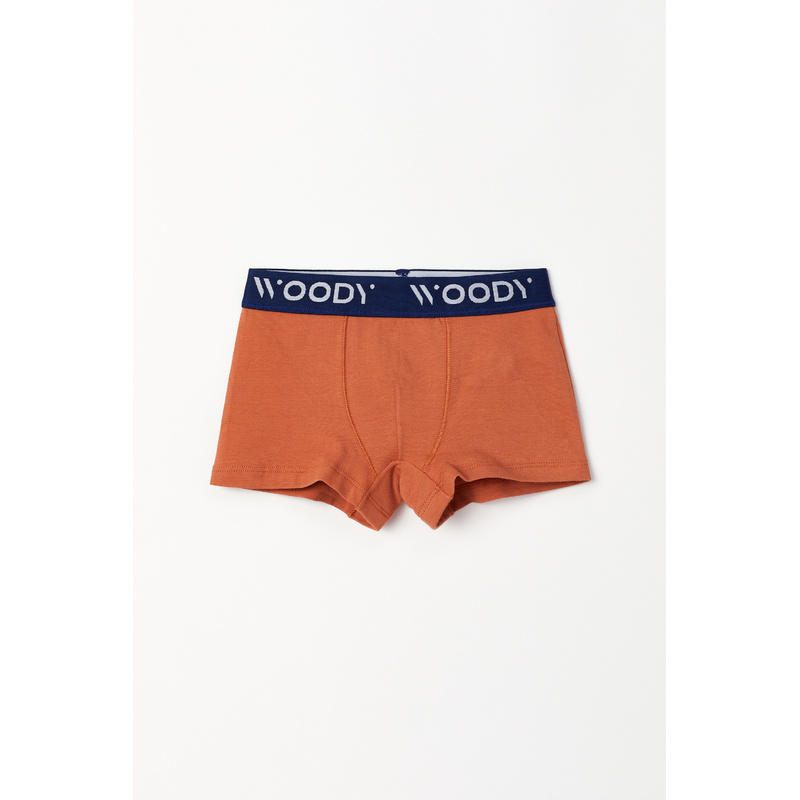 Jongens Duopack Boxer in het Roest