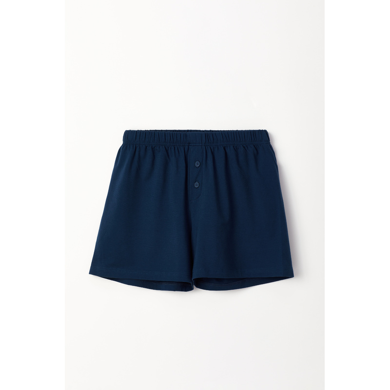 Heren Short en Donkerblauw
