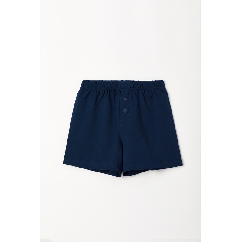 Jongens Shortje en Donkerblauw
