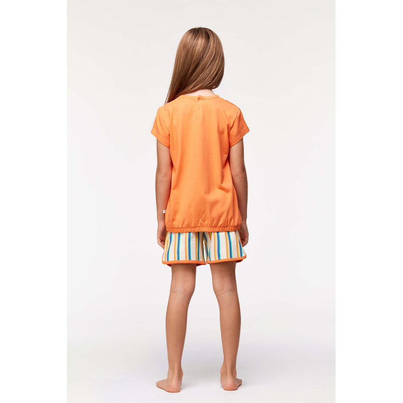 Meisjes Pyjama in het Oranje Meisjes Pyjama in het Oranje