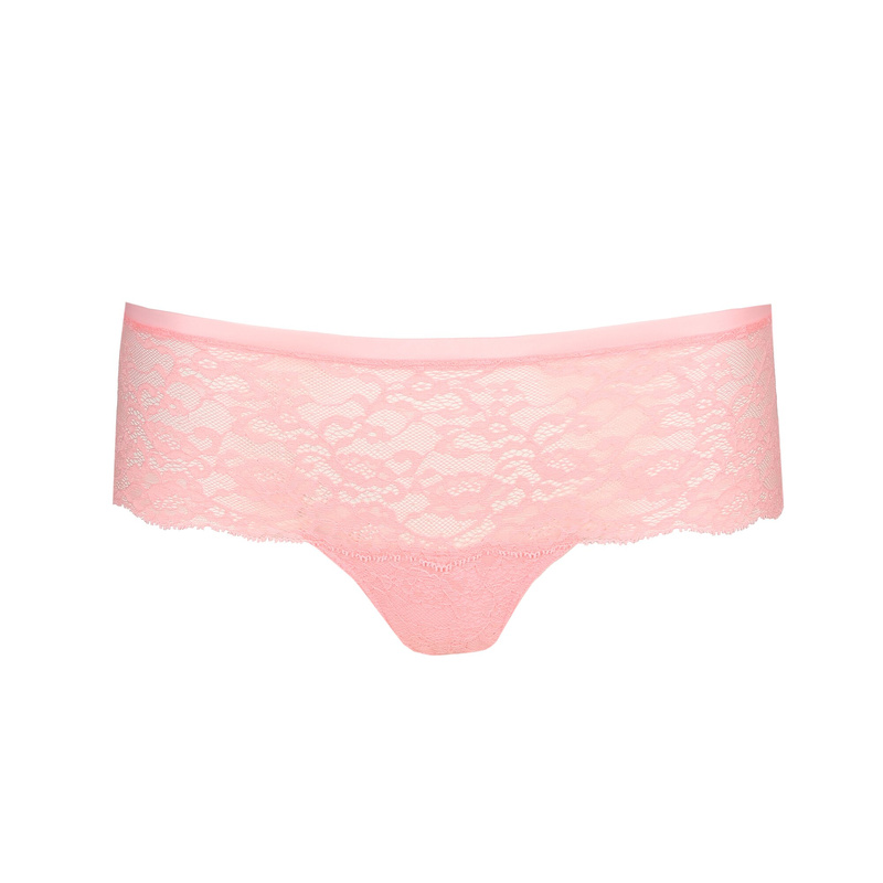 Short Met Kant in het Pink parfait