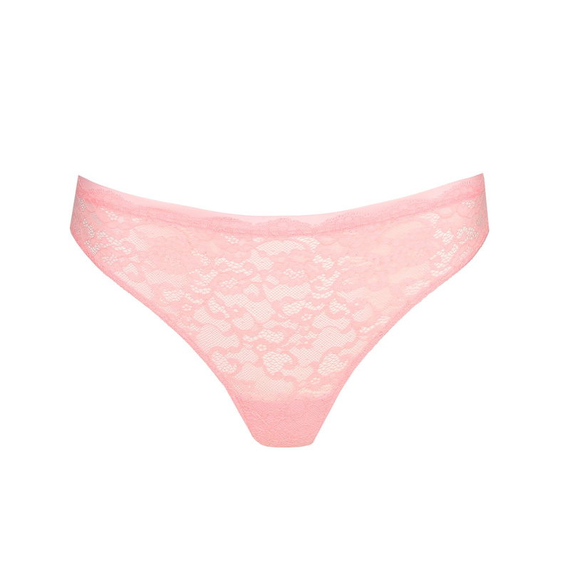 String Met Kant in het Pink parfait