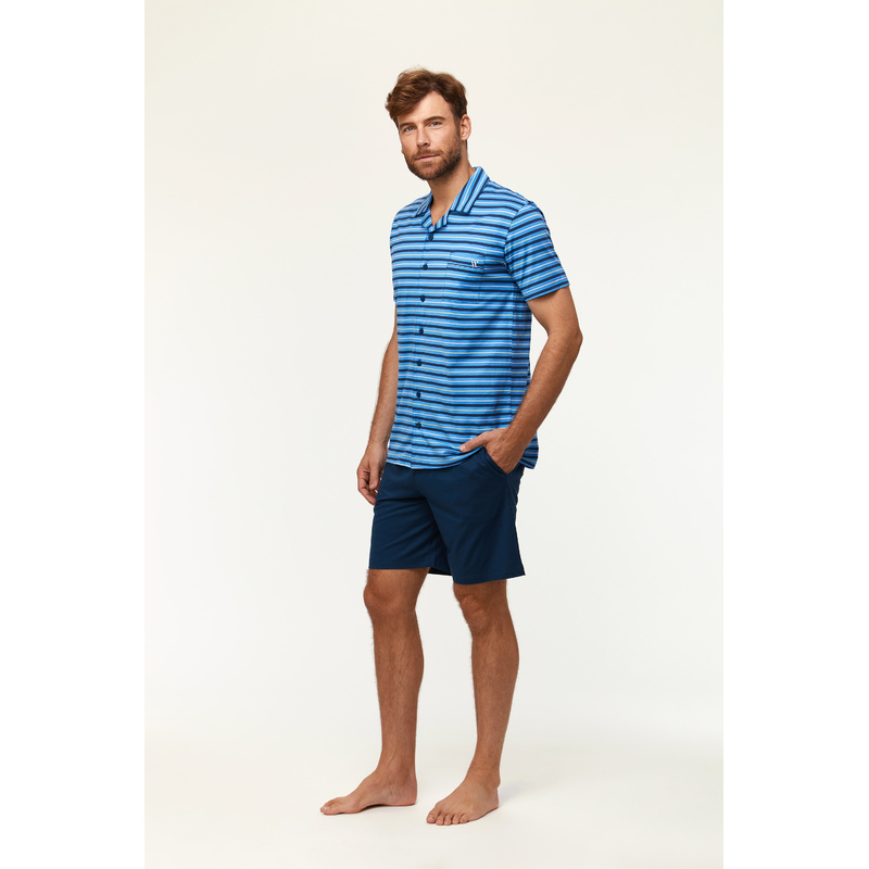 Heren Pyjama in het Blauw