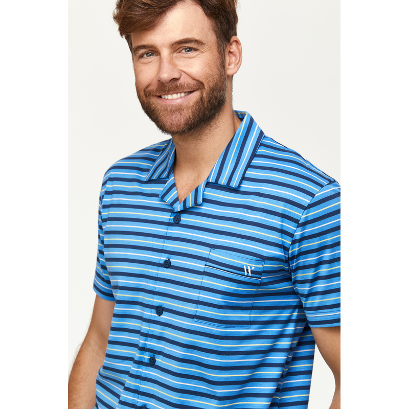 Heren Pyjama in het Blauw