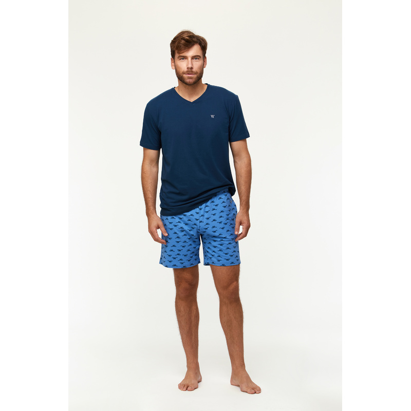 Heren Pyjama en Donkerblauw