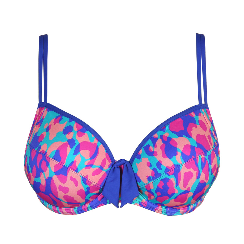 Bikinitop Met Beugel in het Electric blue