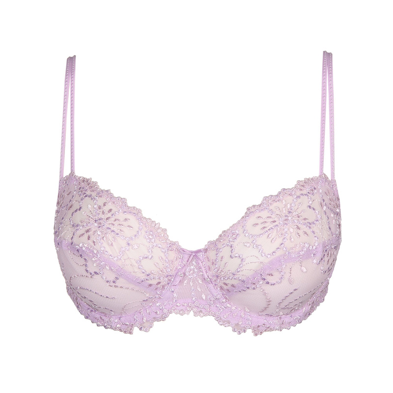 Niet Voorgevormde Balconnet Bh in het Pastel lavender
