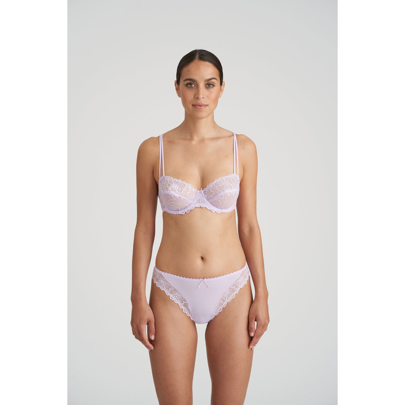 Niet Voorgevormde Balconnet Bh in het Pastel lavender