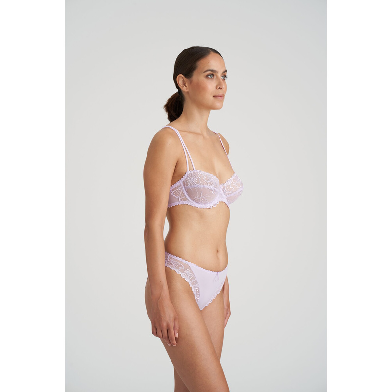 Niet Voorgevormde Balconnet Bh in het Pastel lavender