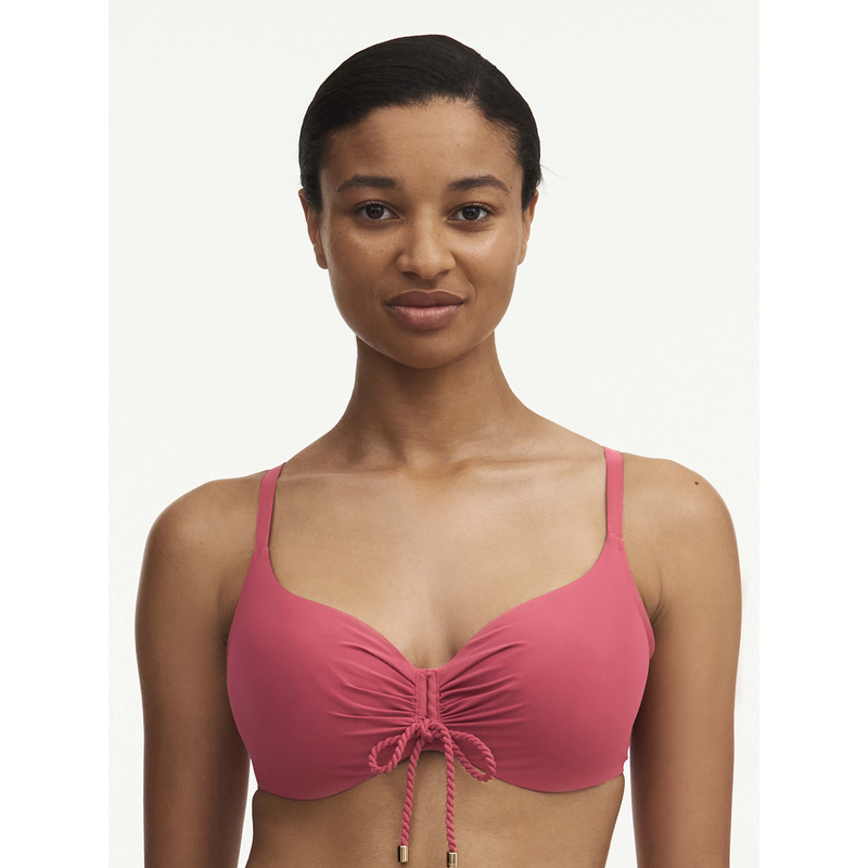 Bikinitop Met Beugel  in het Garnet red