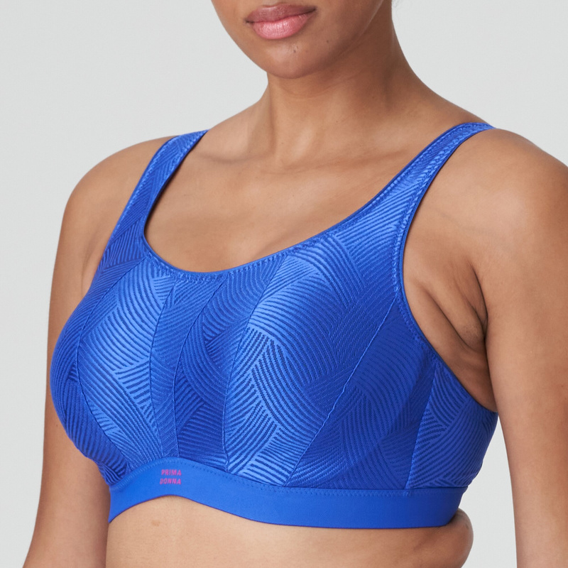 Sport Bh Met Beugel in het Electric blue