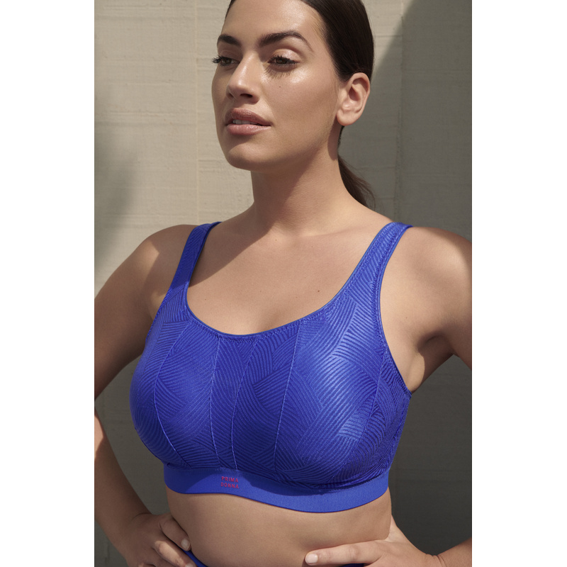 Sport Bh Met Beugel in het Electric blue