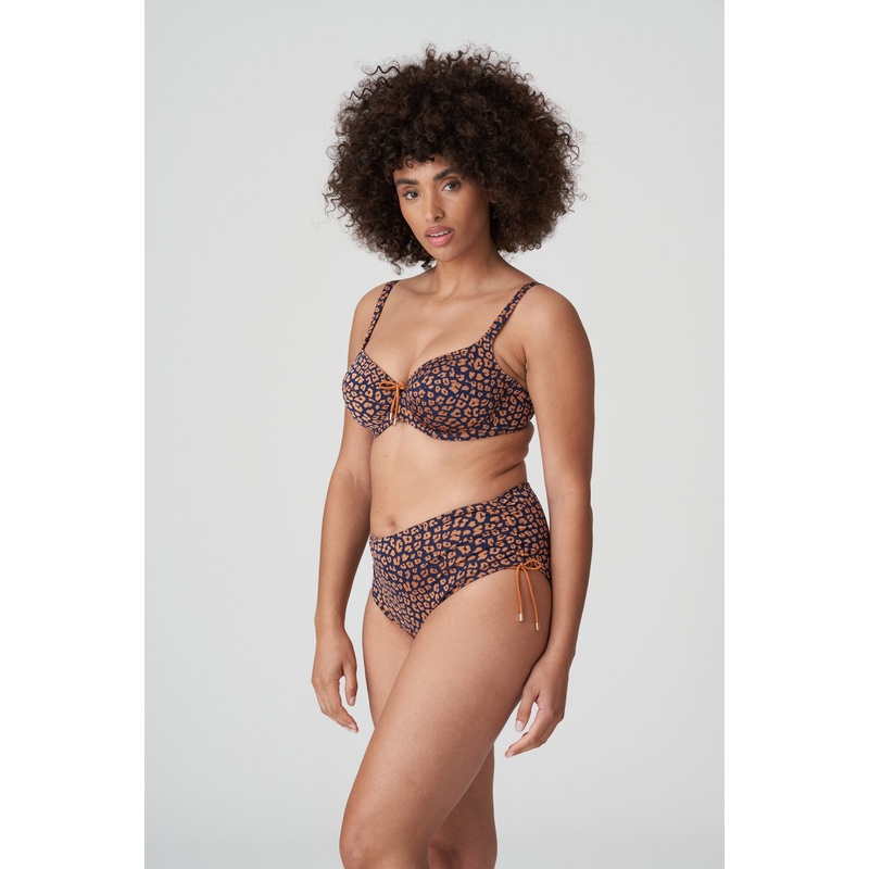 Bikinitop Met Beugel in het Water blue