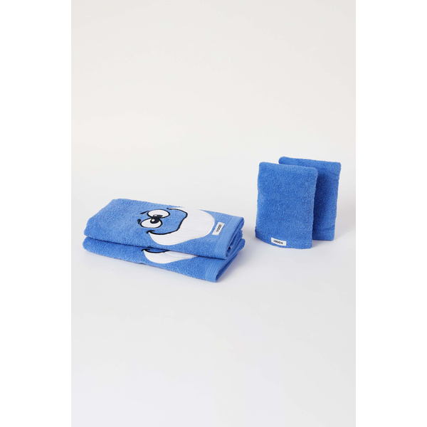 Set Handdoek & Washand - Woody