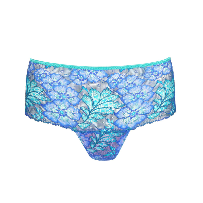 Hotpants in het Mermaid blue