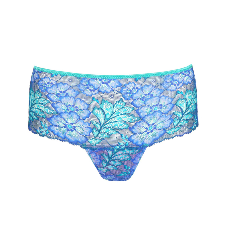 Hotpants en Mermaid blue