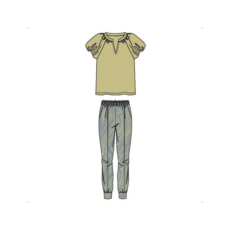 Pyjama en Groen