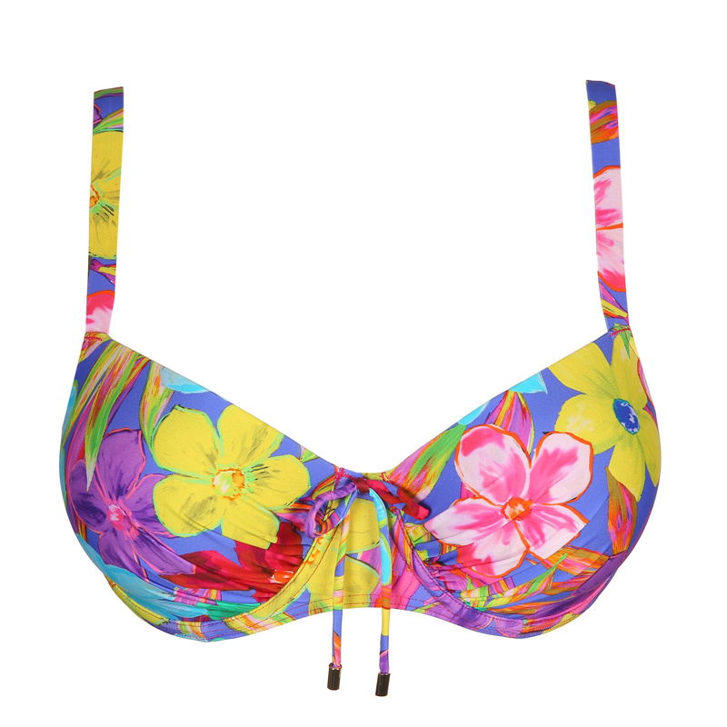 Voorgevormde Bikinitop en Blue bloom