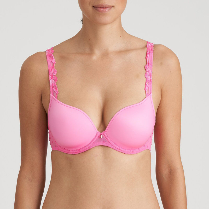 Voorgevormde Bh Hartvorm in het Paradise pink