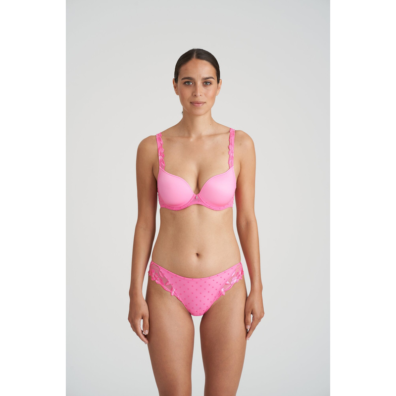 Voorgevormde Bh Hartvorm in het Paradise pink