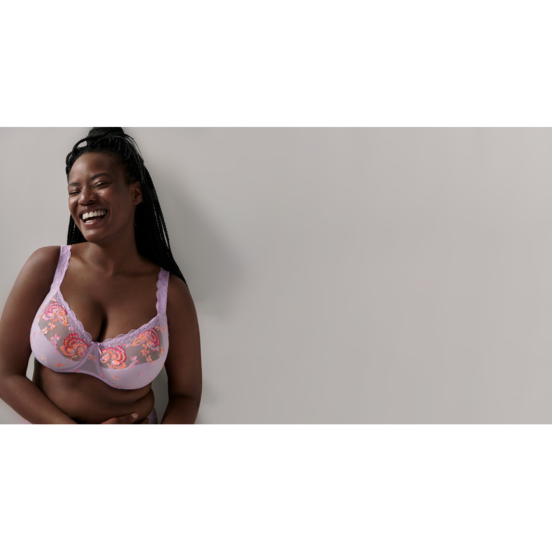 Volle Cup Bh en Pastel lavender