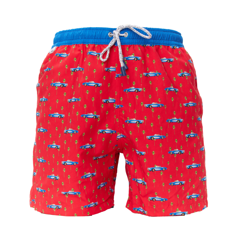 Zwemshort in het Rood