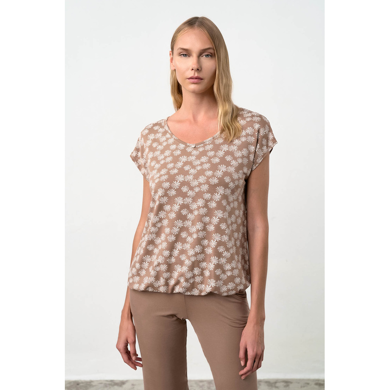 Pyjama in het Moka beaver