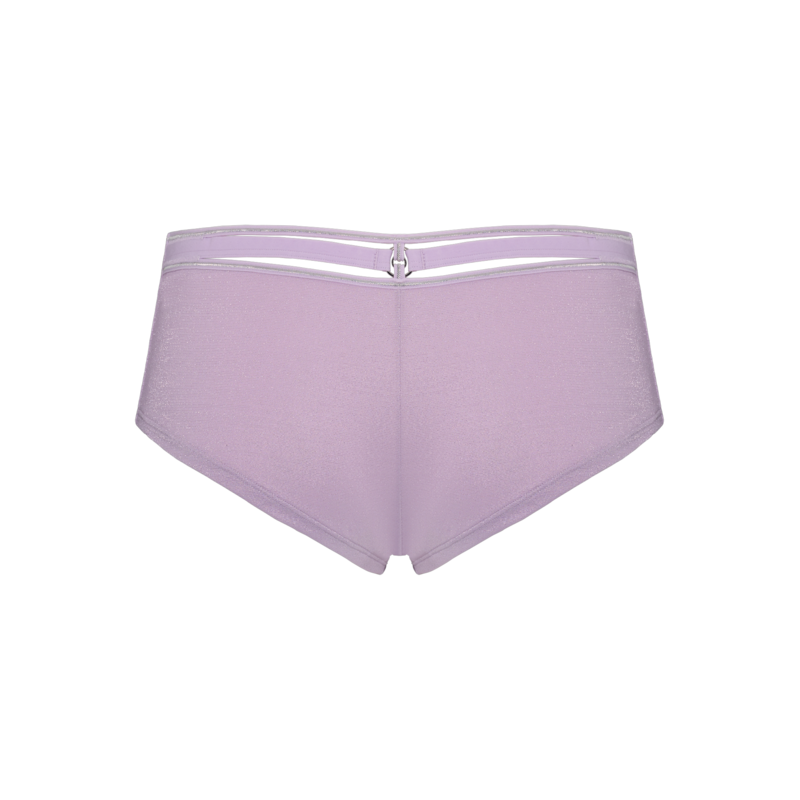 Short en Lilac lurex and silver purple Short en Lilac lurex and silver purple