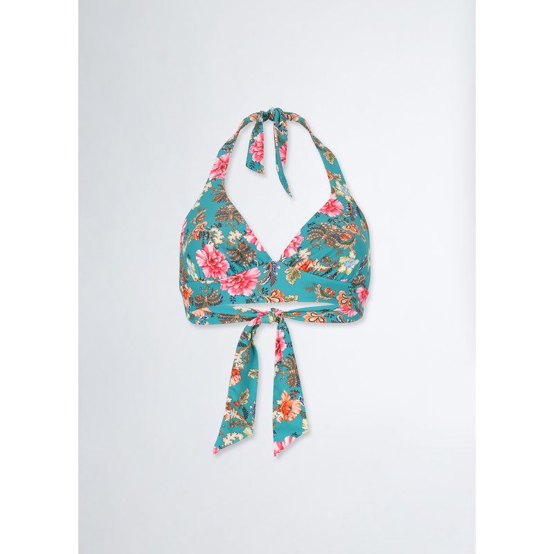 Bikinitop Niet Voorgevormd en Miami flowers Bikinitop Niet Voorgevormd en Miami flowers