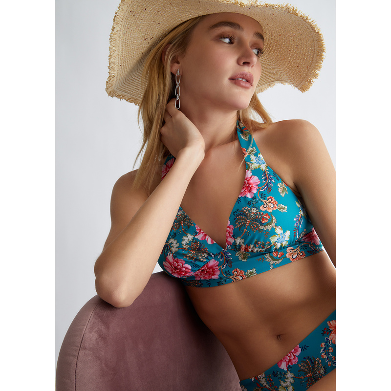 Bikinitop Niet Voorgevormd en Miami flowers Bikinitop Niet Voorgevormd en Miami flowers