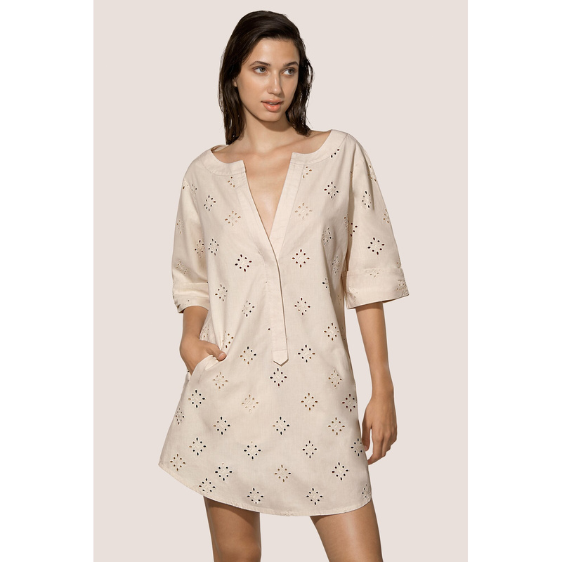 Kaftan in het Blush topaz