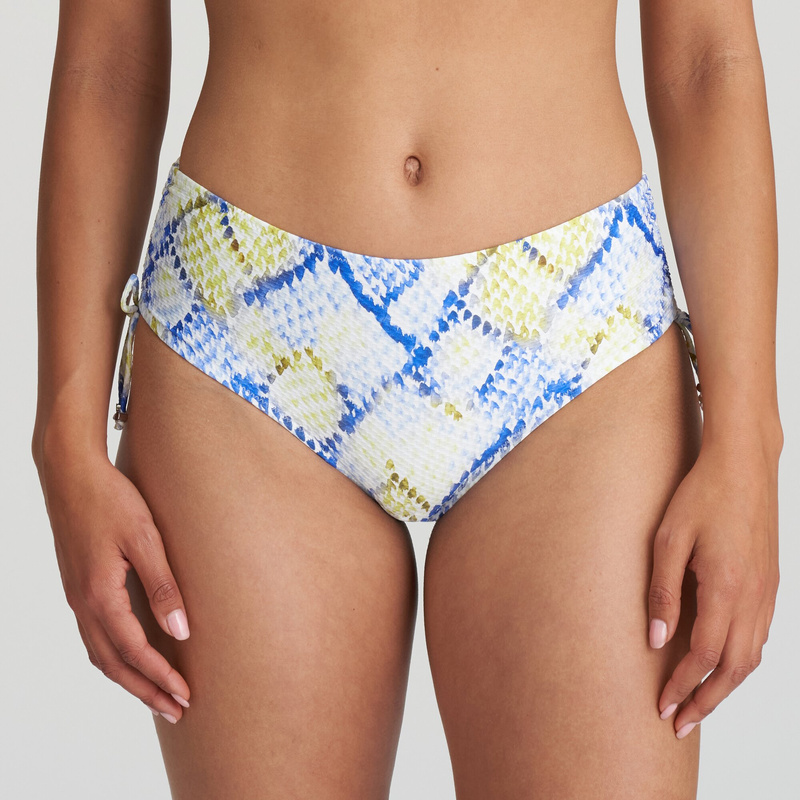 Bikini Tailleslip in het Lime snake