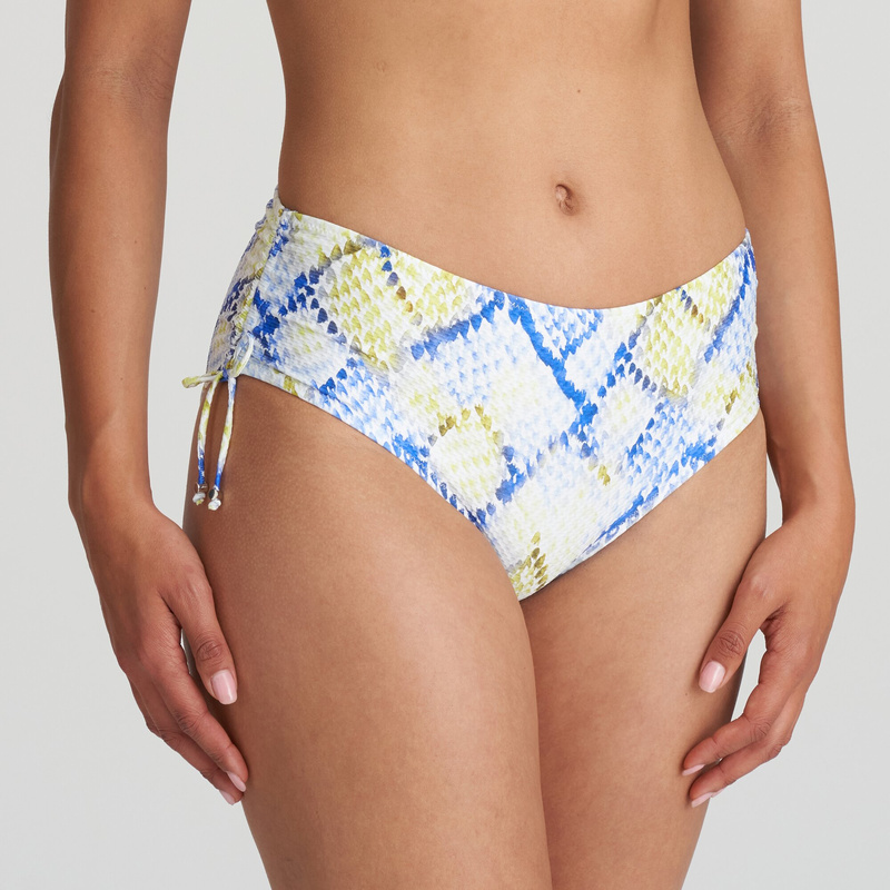 Bikini Tailleslip in het Lime snake