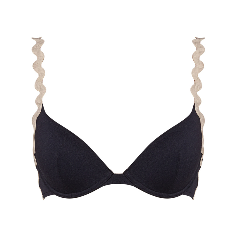 Voorgevormde Bikinitop in het Navy blue