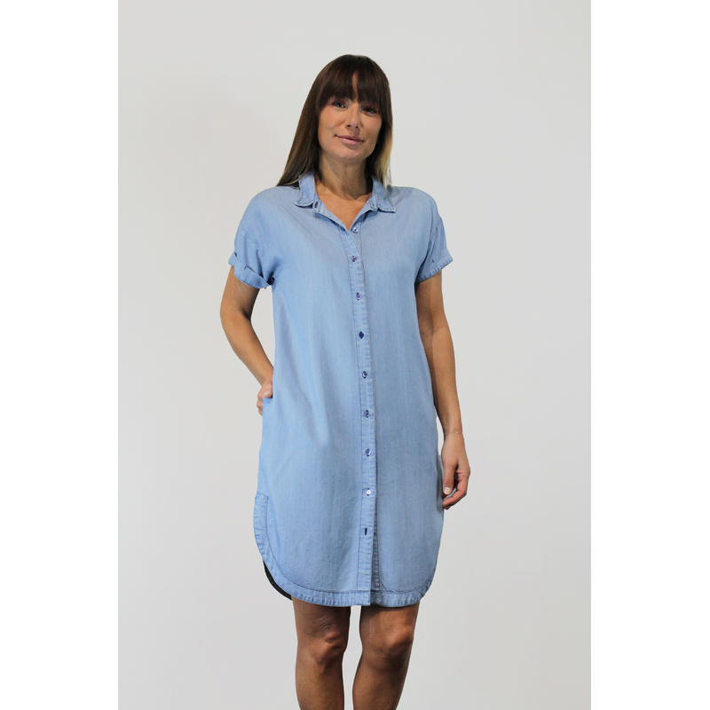 Strandkleedje en Grijsblauw