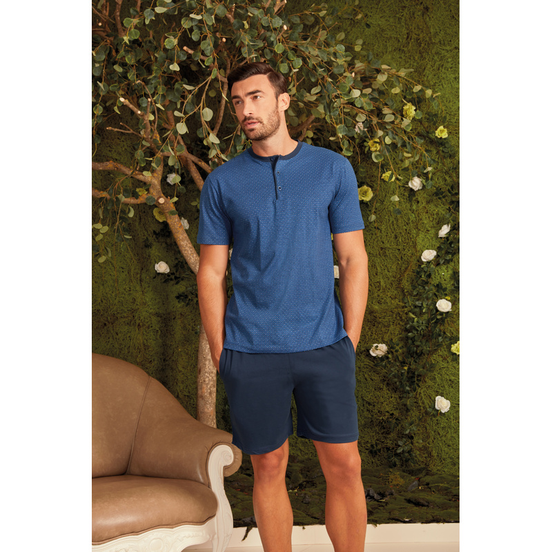 Heren Pyjama en Bleu