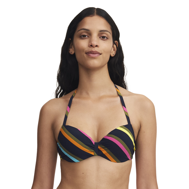 Bikinitop Met Beugel in het Colorful stripes