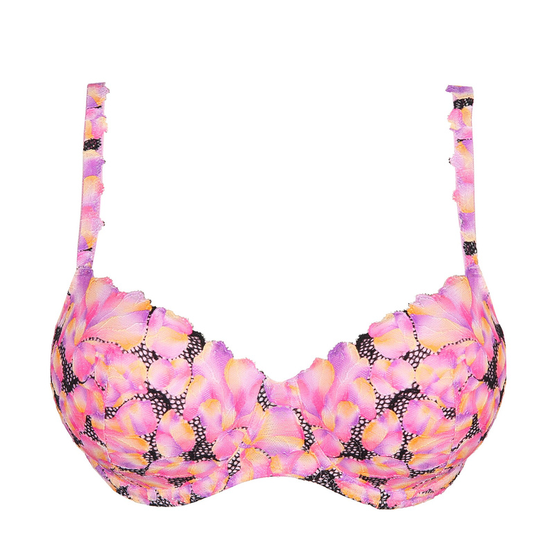 Voorgevormde Balconnet Bh en Peony pink