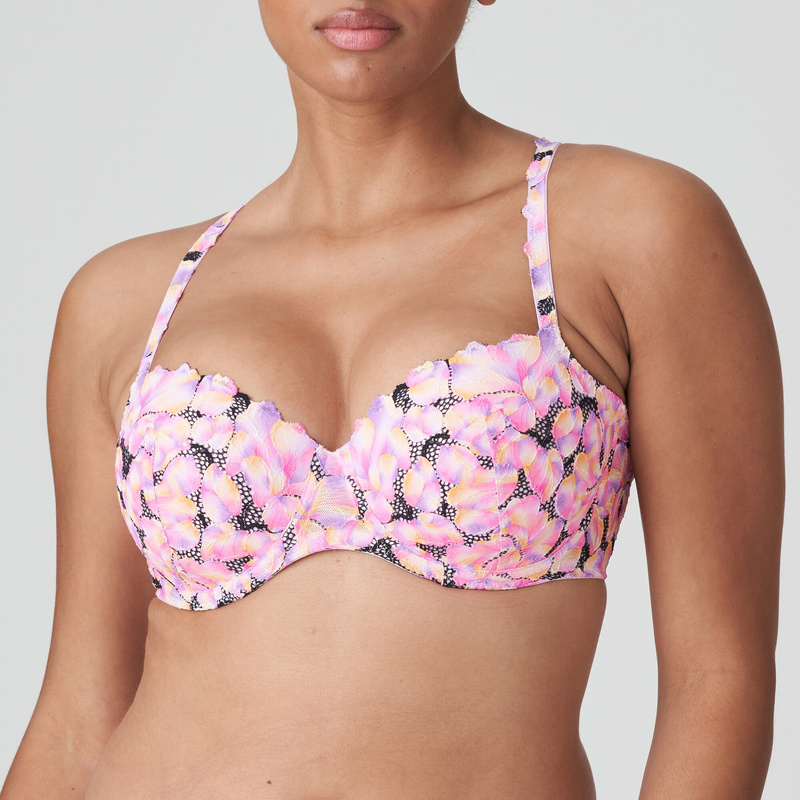 Voorgevormde Balconnet Bh in het Peony pink