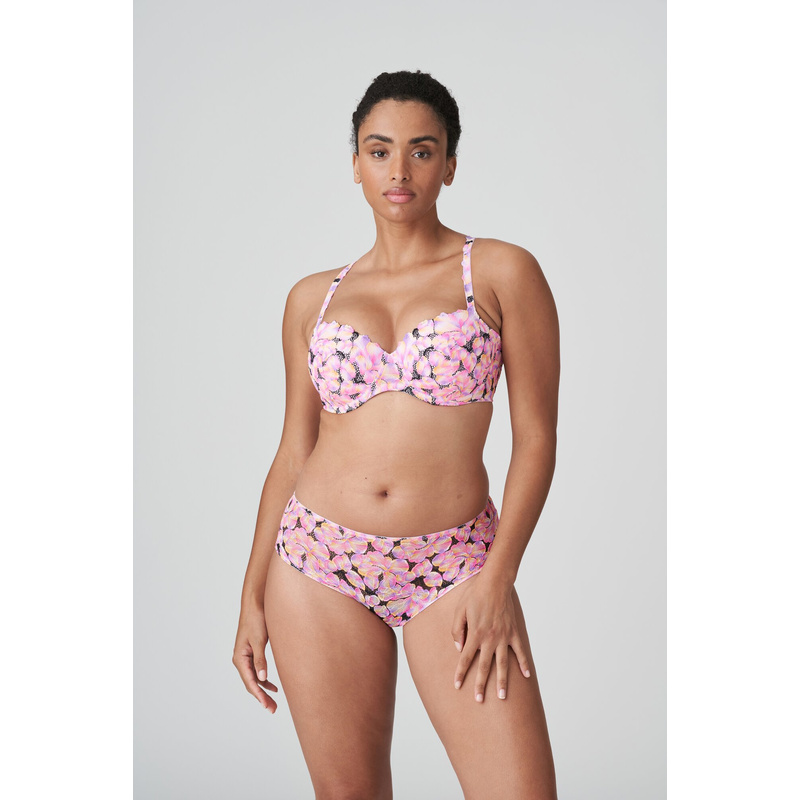 Tailleslip in het Peony pink