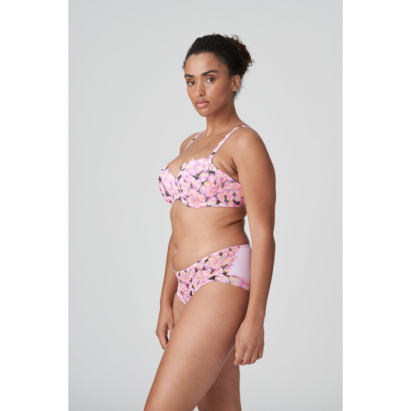 Tailleslip in het Peony pink