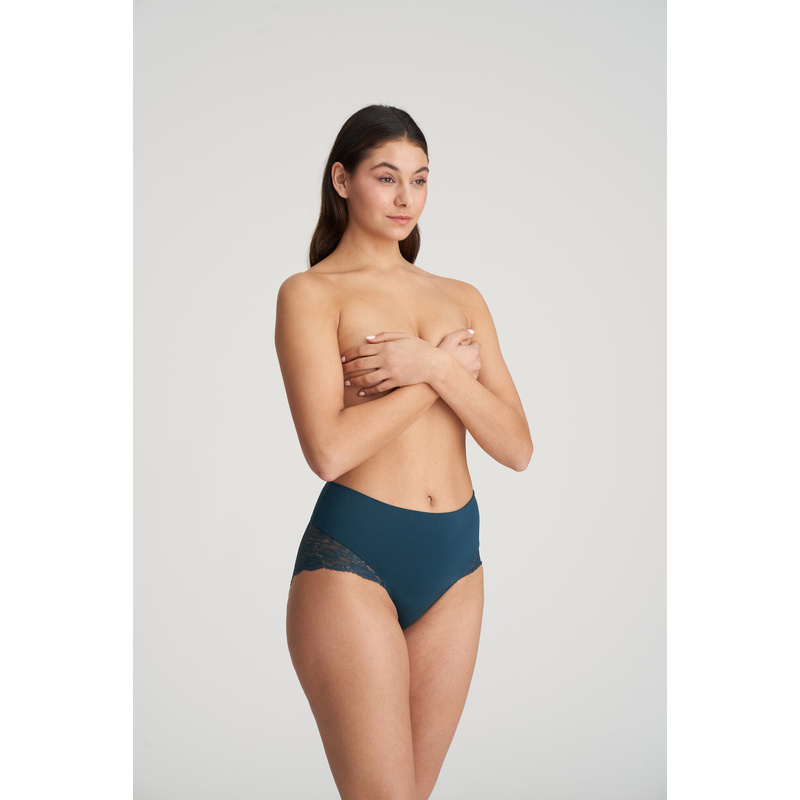 Corrigerende Tailleslip In Kant in het Empire green Corrigerende Tailleslip In Kant in het Empire green