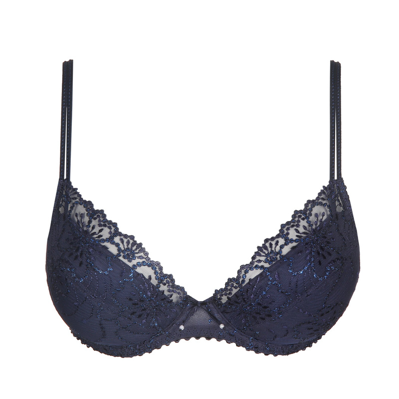 Push Up Bh Uitneembare Pads in het Velvet blue