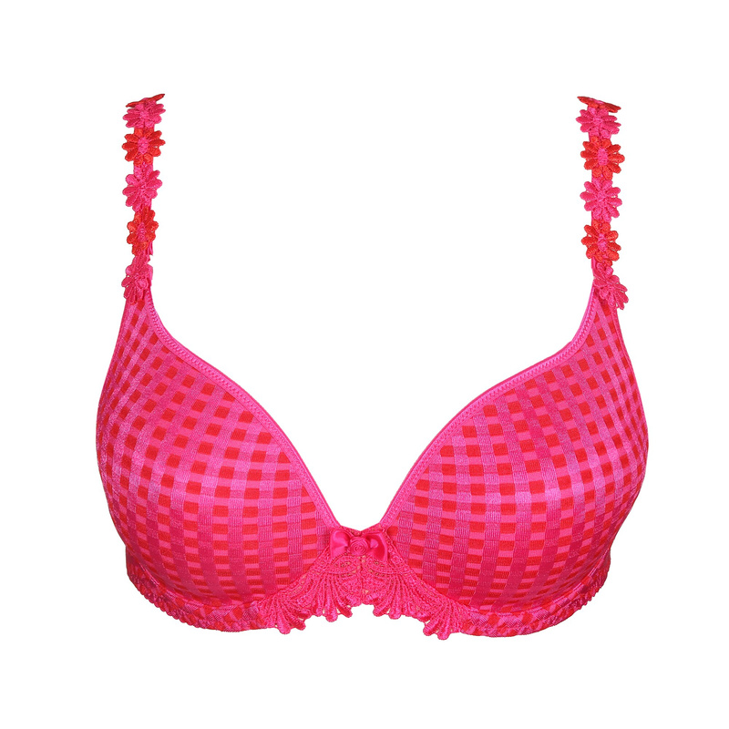 Voorgevormde Bh Hartvorm en Electric pink