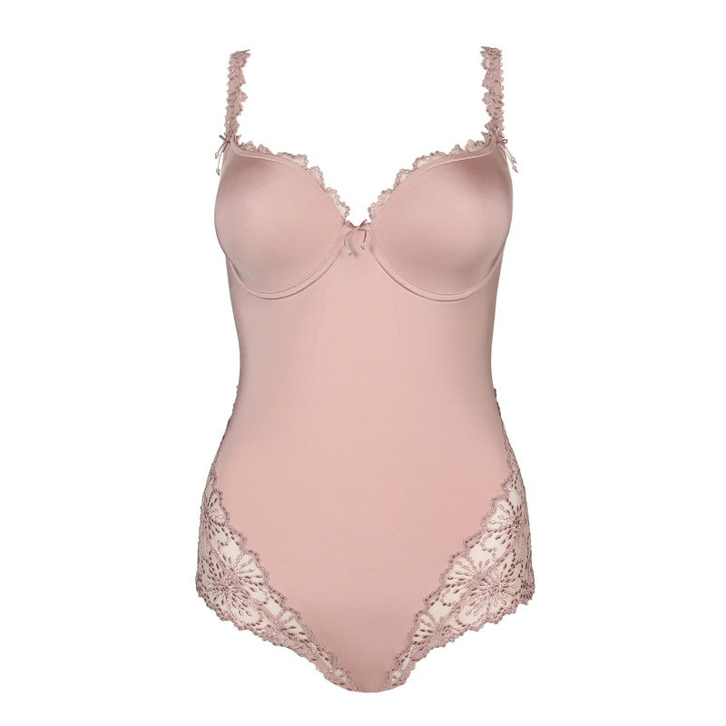Natalie Body Met Mousse Cups in het Bois de rose