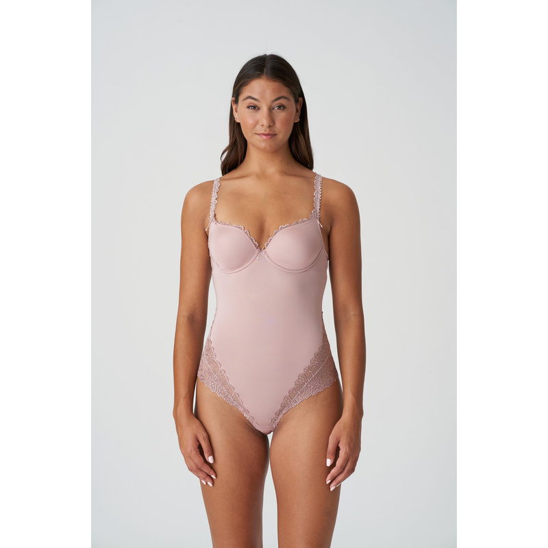 Natalie Body Met Mousse Cups in het Bois de rose